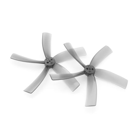 HQProp Duct-T75MMX5 75mm 5-Blade T-Mount Propeller Set (2x CW / 2x CCW) Gray