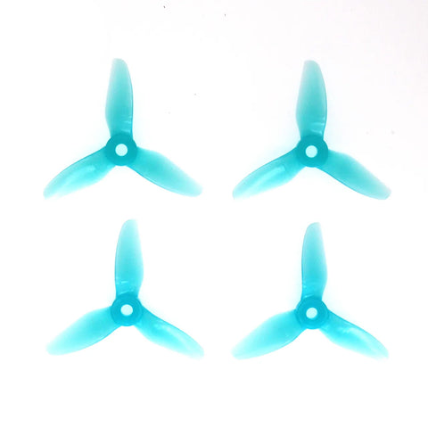 HQProp 3X4X3V1S 3040 3 Inch 3-Blade Propeller Set (2x CW / 2x CCW) Poly Carbonate Color Options