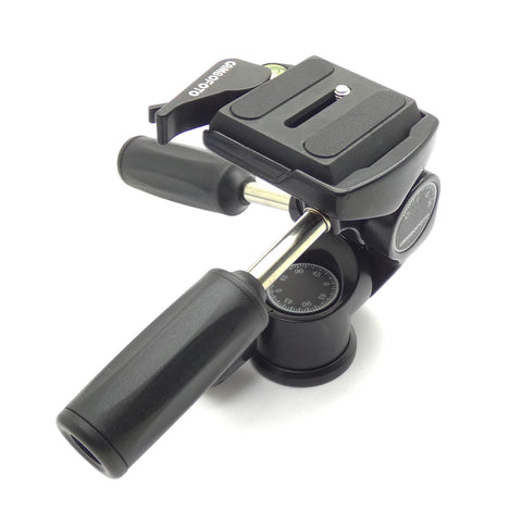 CLEARANCE - Cambofoto DSLR HD36 3-Way Pan Tilt 360 Head System All Metal Quick Release