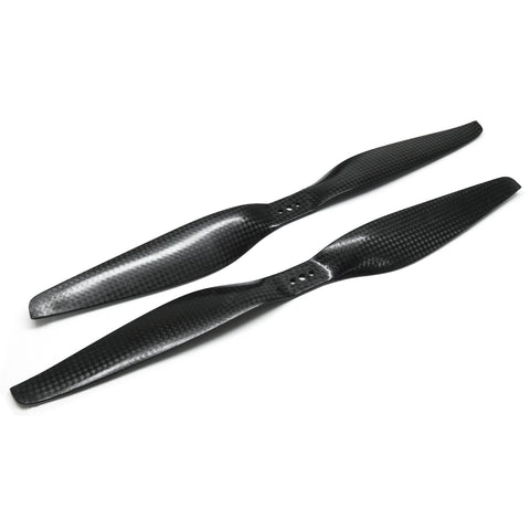 4pcs 1255 Carbon Fiber Propellers T-Style 12x5.5" Prop Set (2x CW / 2x CCW)