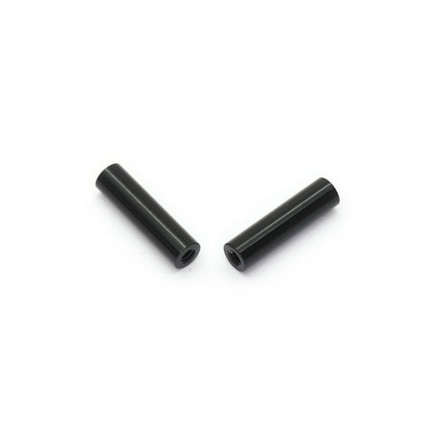 10pcs M2x15mm Aluminum Spacer Standoff (Black Anodized)