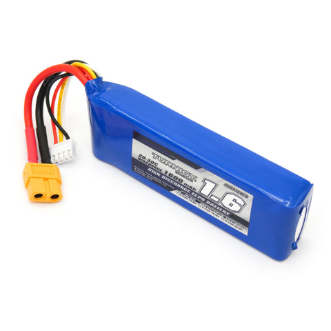 Turnigy 1600mAh 3S 11.1V LiPo Battery 20C 30C (XT60 Connector)