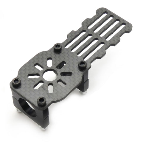 Carbon Fiber Motor Mount Bracket with ESC Holder for 16mm Tubes