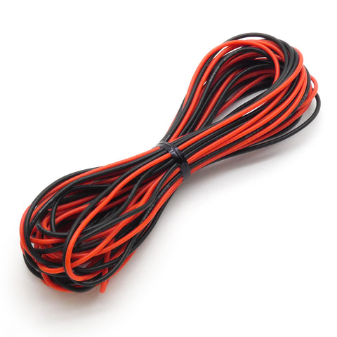 30ft 18AWG Silicone Wire 200C Flexible Copper Cable High Strand Count