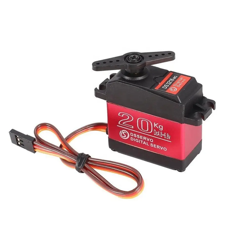 DS3218MG Large Metal Gear Digital Servo for RC Car Boat (20kg)