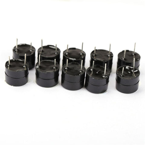 10pcs 3V Active Buzzers 90dB Loud 12mm Piezo Buzzers (3V - 5.5V)