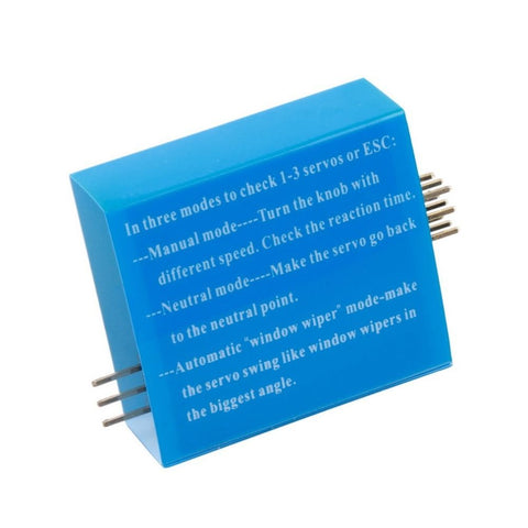 PWM Servo Tester Speed Trim Controller Module CCPM 3-Channel 3.7-6V