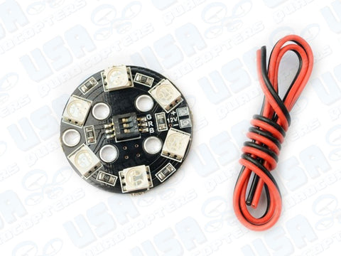 2pcs Round RGB LED 16V (14V-17V) 3S