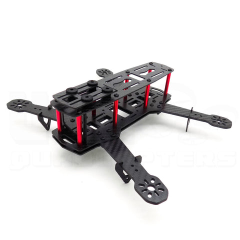 SpeedyFPV ZMR250 250mm FPV Racing Drone Kit with RS2205 Motors, 45A BLHeli_S ESC 3-4S