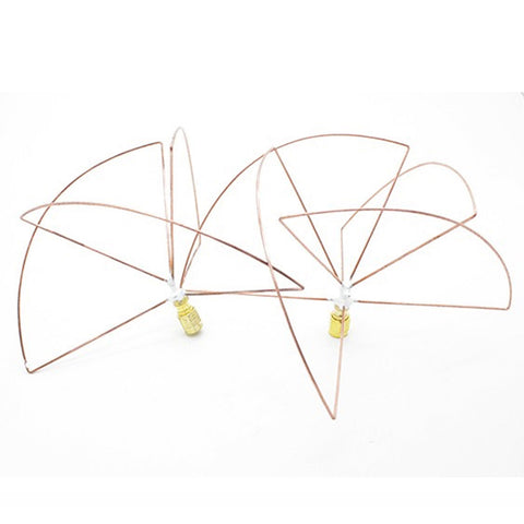 1.2GHz Antenna Set Circular Polarized 3-Leaf + 4-Leaf Clover (SMA) (LHCP)