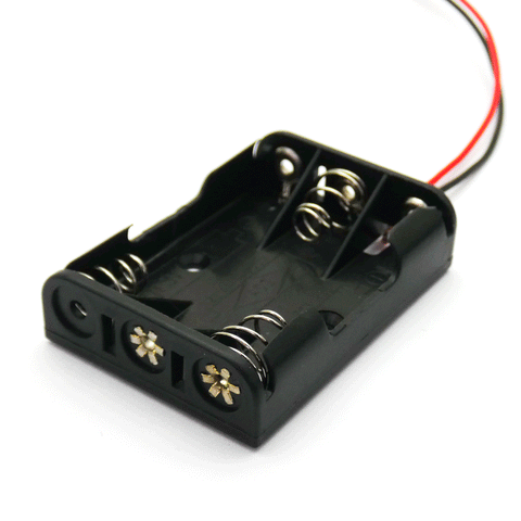 3xAAA Battery Holder Case Pack (Servo Plug)