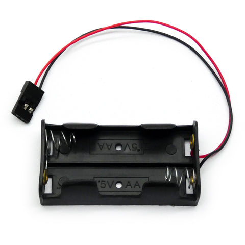 2xAA Battery Holder Case Pack (Servo Plug)