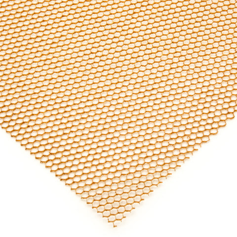 310x210x1mm Aramid Honeycomb Core Sheet Panel 3.2mm Cell 48kg/m