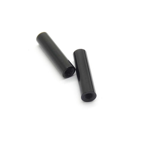 10pcs M3x20mm Aluminum Anodized Spacer Standoff (Black)
