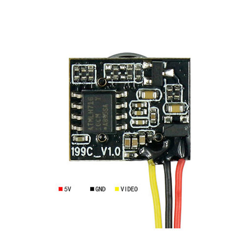 LDARC Micro 800TVL FPV Camera 1.6g 5v CMOS Model 199C