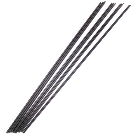 1M 1000mm Pultruded Carbon Fiber Round Rod 1-10mm Diameter