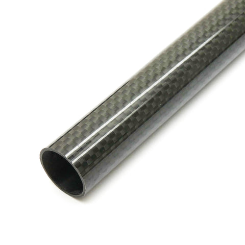 1 Meter Carbon Fiber Tube Roll Wrapped