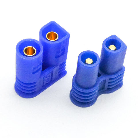 10pcs EC2 Connectors 2mm Banana Plug Bullet Connector (5x Male / 5x Female Connectors)