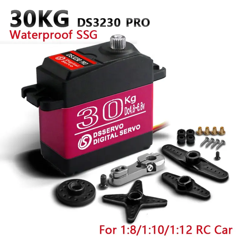 DS3230MG Large Metal Gear Digital Servo for RC Car Boat (30kg)