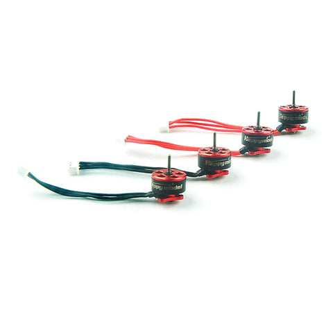 4pcs Happymodel SE0802 1-2S Brushless Motor 1mm Shaft (16000KV/19000KV) (2x CW / 2x CCW)