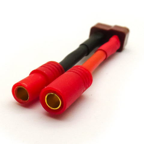 HXT 4mm Connector to Dean's T Plug Male Connector Adapter Converter