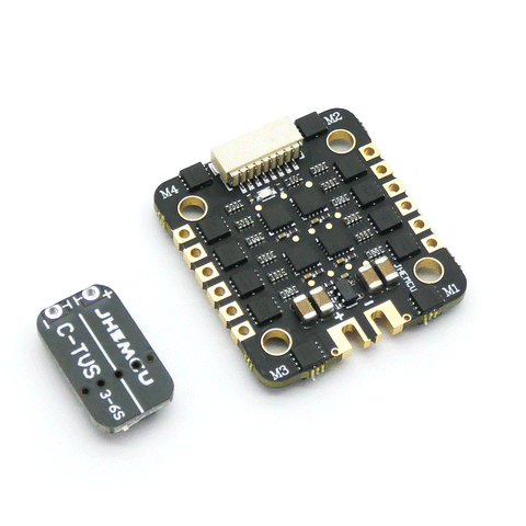 JHEMCU EM40A 40A 4-in-1 Brushless ESC 2-6S 20x20mm