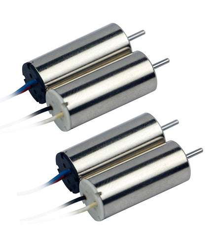 LDARC 4pcs 8520 Coreless Brushed Motor 8.5x20mm 12,000kV (1mm Shaft)