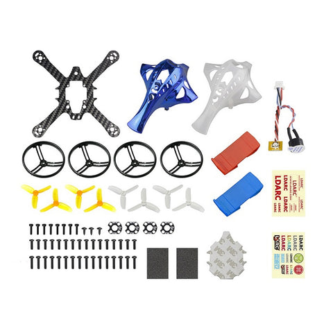 LDARC ET125 125mm FPV Racing Drone Frame Kit for 3" Propellers