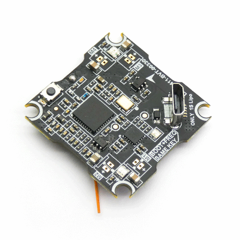 SpeedyFPV X110B 110mm Brushed FPV Drone Kit with Camera, VTx, AIO F4 FC/ESC (Kit/No Receiver)