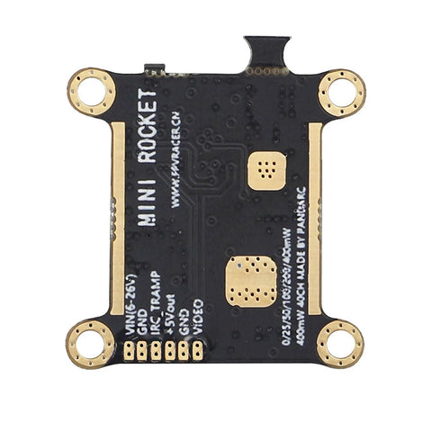 FPVRACER Mini Rocket Video Transmitter 25-400mW 5.8GHz IPEX 6-26V