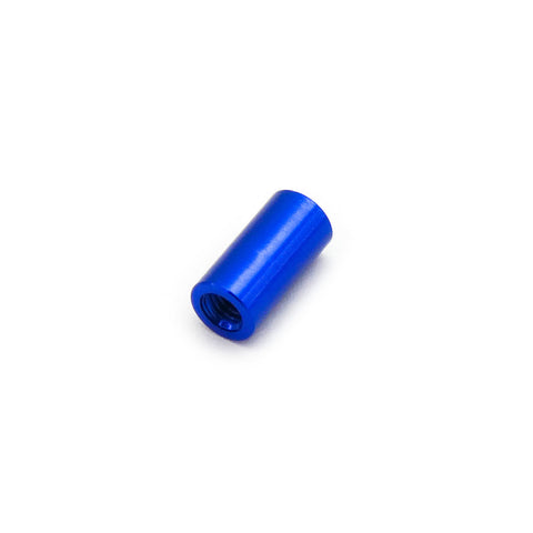 10pcs M3x10mm Aluminum Anodized Spacer Standoff (Blue)