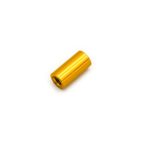 10pcs M3x10mm Aluminum Anodized Spacer Standoff (Gold)
