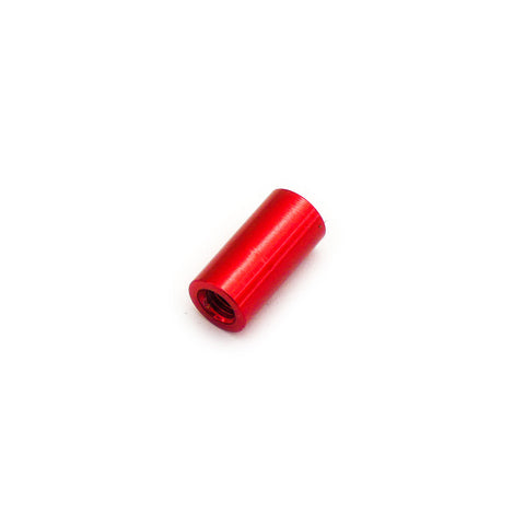 10pcs M3x10mm Aluminum Anodized Spacer Standoff (Red)