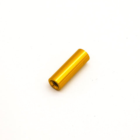 10pcs M3x15mm Aluminum Anodized Spacer Standoff (Gold)