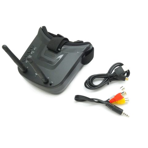 5.8GHz FPV Goggles Diversity System 3 Inch Display w/ Internal Battery