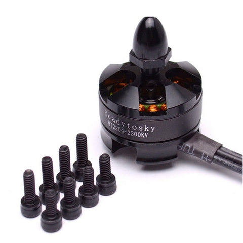 Set of 4 Readytosky 2204 2300kV 2-3S Brushless Motors (2x CW / 2x CCW )