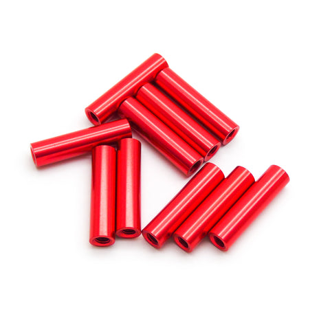 10pcs M3 Aluminum Anodized Spacer Standoffs (10mm / 15mm / 20mm / 25mm / 30mm)