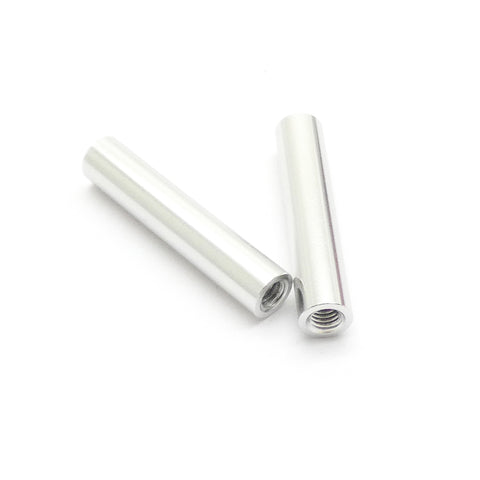 10pcs M3x25mm Aluminum Anodized Spacer Standoff (Silver)