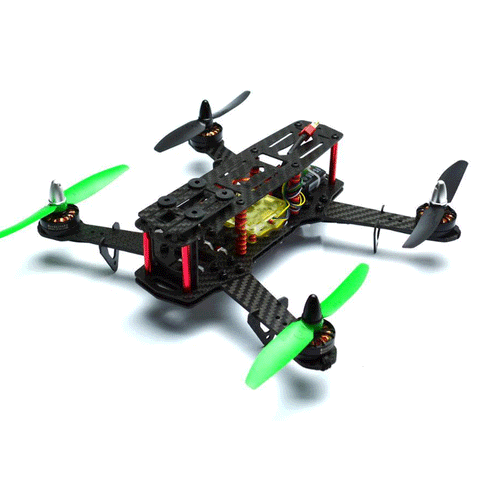 ZMR250 Racing Drone Kit with FS-I6 Transmitter F4 Flight Controller 2204 Motors EMax 12A