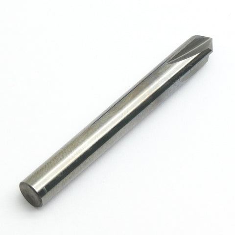 HRC50 6*50*90° Milling Chamfer Cutter 4 Flutes Carbide 6x50mm 90 Degree Tip