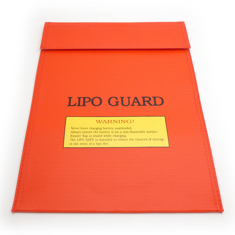 Fire Resistant LiPo Charging Safety Bag Jumbo Large 9x11.5"