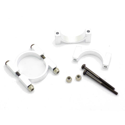 4sets 22mm CNC Aluminum Tube Clamp Mount (Silver Anodized)
