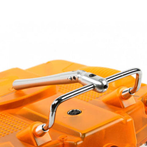 CLEARANCE - Star Power Radio Transmitter Stand Pivoting Folding and Locking (Red)