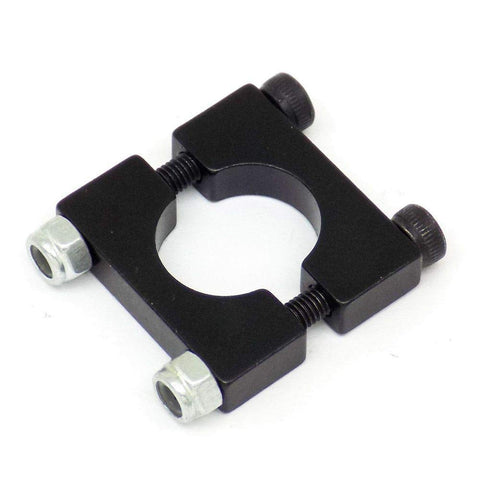 4pcs CNC Aluminum 12mm Round Tube Mount Clamp with Hardware (Black)