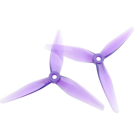 HQProp 5.1X3X3 5130 5.1 Inch 3-Blade Propellers Set (2x CW / 2x CCW) Poly Carbonate