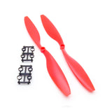 1045 10x4.5 Nylon Propeller Set with Sizing Rings (2xCW/2xCCW)