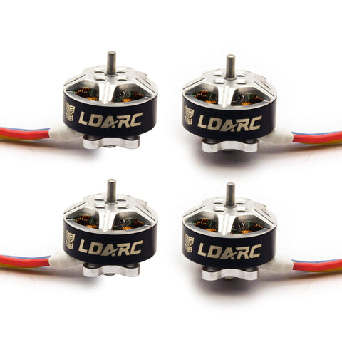 4pcs LDARC 1204 Brushless Motor 4400KV 3-4S (2x CW / 2x CCW)