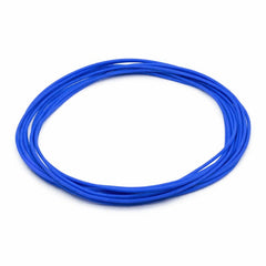 15ft 18AWG 18 Gauge Silicone 200C Flexible Copper Cable High Strand Count (Blue)