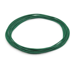 15ft 18AWG 18 Gauge Silicone 200C Flexible Copper Cable High Strand Count (Green)