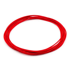 15ft 18AWG 18 Gauge Silicone 200C Flexible Copper Cable High Strand Count (Red)